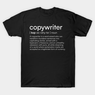 Copywriter definition T-Shirt